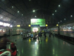 Bahnhof in Bangkok