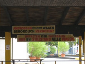 Anstossen behordlich verboten