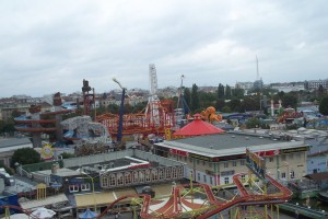 Wurstelprater von oben