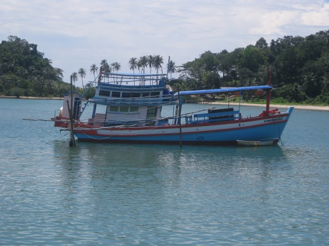 fishing boat bang bao
